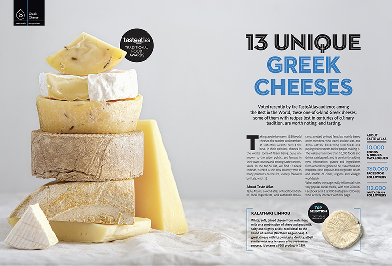 13 unique cheeses Ambrosia Magazine